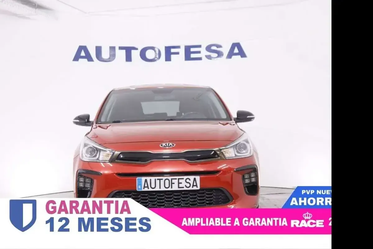 Usado Kia Rio GT-Line 101 CV (74 kW) 2019 Rojo Berlina