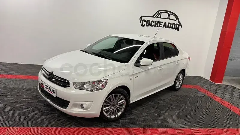 Usado Citroën C-Elysee I Exclusive 100 CV (73 kW) 2015 Blanco Berlina