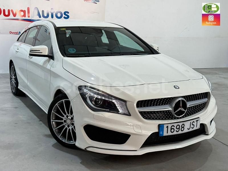 Blanco Usado 2016 Mercedes CLA200 Shooting Brake AMG line Familiar | 13.900 € (Precio justo) - Imagen 1/4