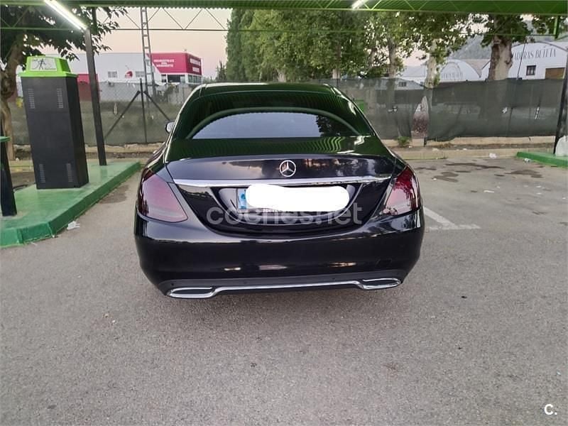 Usado Mercedes C200 136 CV (100 kW) 2016 Negro Berlina