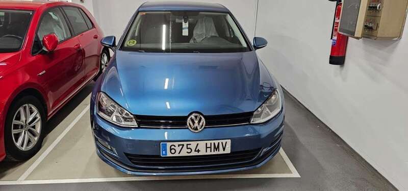 Usado VW Golf VII Advance 105 CV (77 kW) 2014 Azul Utilitario