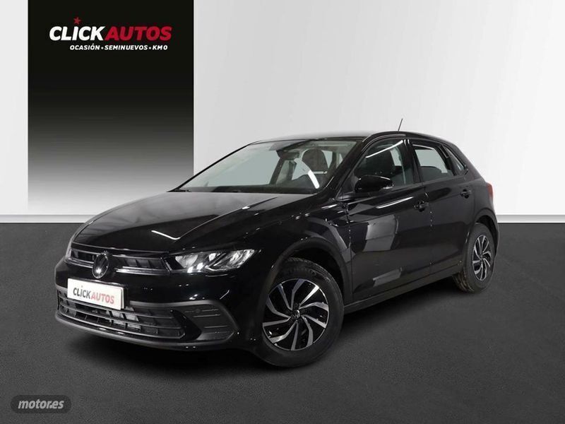 Negro Usado 2023 VW Polo Life | 18.750 € (Precio justo) - Imagen 1/4
