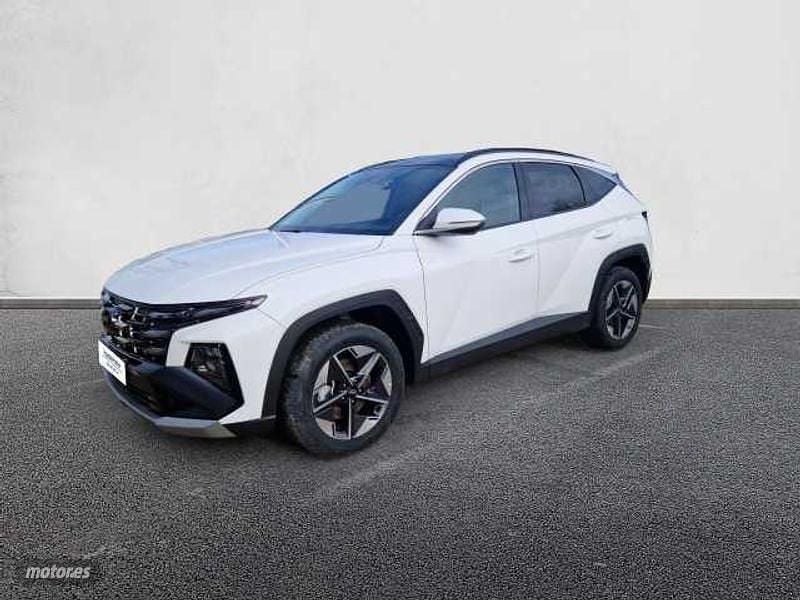 Atlas white Usado 2024 Hyundai Tucson SUV | 39.900 € (Caro) - Imagen 1/4
