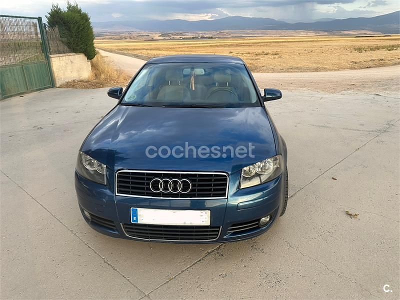 Usado Audi A3 Ambition 150 CV (110 kW) 2003 Azul Utilitario
