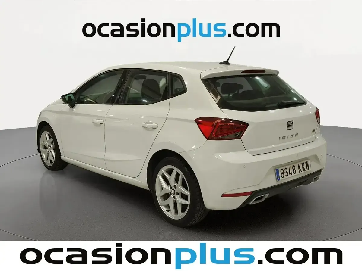 Usado Seat Ibiza FR 90 CV (66 kW) 2018 Blanco Utilitario