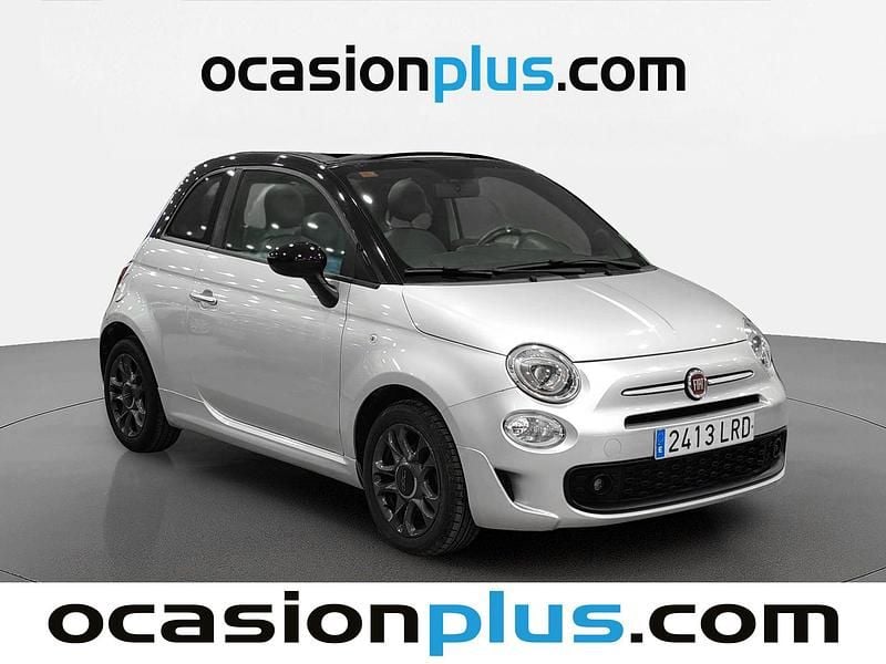 Usado Fiat 500C Connect 71 CV (52 kW) 2021 Gris Descapotable