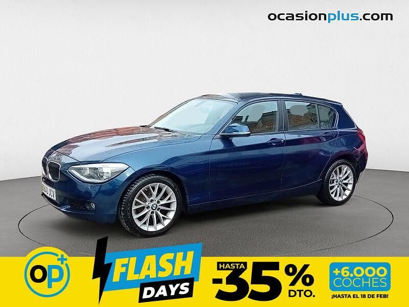 Azul Usado 2015 BMW 118 Utilitario | 13.290 € (Buen precio) - Imagen 1/4