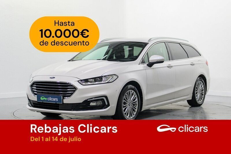 Blanco Usado 2020 Ford Mondeo Titanium Familiar | 18.990 € (Un poco caro) - Imagen 1/4