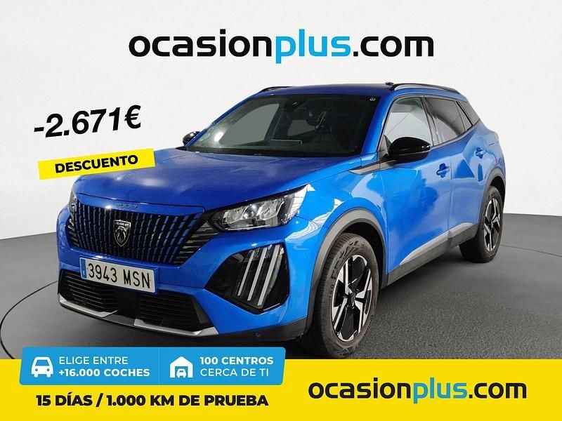 Azul Usado 2024 Peugeot 2008 Allure SUV | 18.500 € (Precio justo) - Imagen 1/4