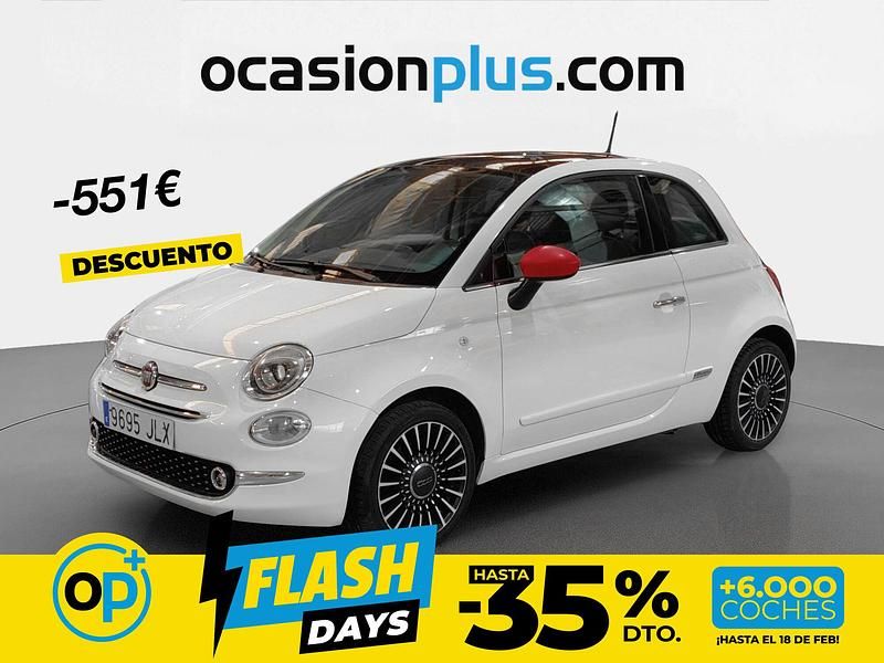 Usado Fiat 500 Lounge 69 CV (50 kW) 2016 Blanco Utilitario