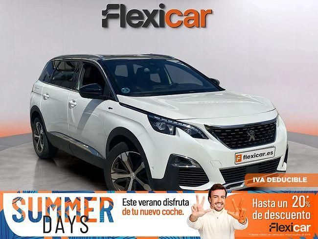 Blanco Usado 2020 Peugeot 5008 GTi Monovolumen | 21.790 € (Precio justo) - Imagen 1/4