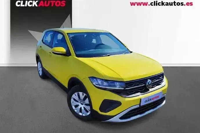Begagnad VW T-Cross Edition 95 HK (69 kW) 2025 Gul SUV