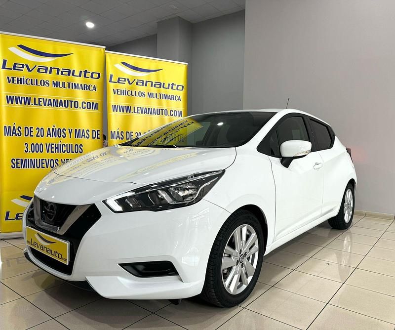 Usado Nissan Micra Acenta 92 CV (67 kW) 2021 Blanco Utilitario