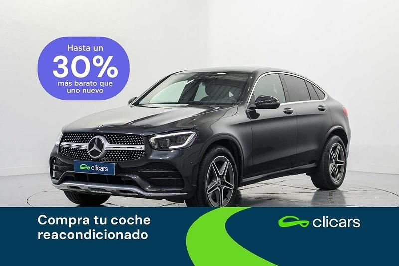 Gris Usado 2021 Mercedes GLC220 Coupe | 38.990 € (Precio justo) - Imagen 1/4