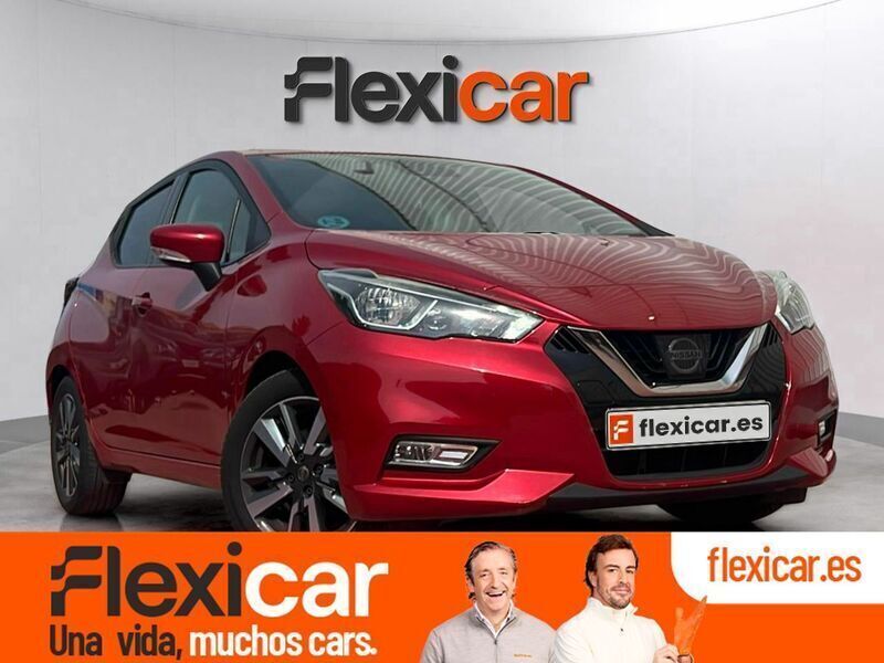Rojo Usado 2018 Nissan Micra Acenta Utilitario | 11.690 € (Un poco caro) - Imagen 1/4