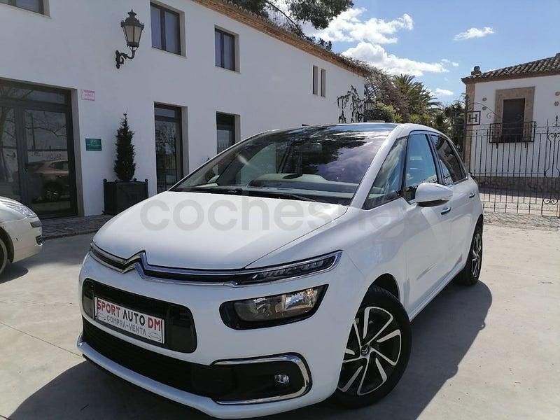 Usado Citroën C4 Picasso Shine 150 CV (110 kW) 2018 Blanco Monovolumen