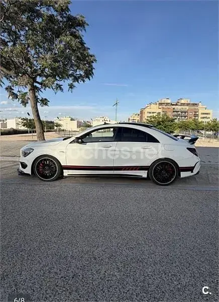 Usado Mercedes CLA45 AMG AMG 360 CV (264 kW) 2014 Blanco Coupe