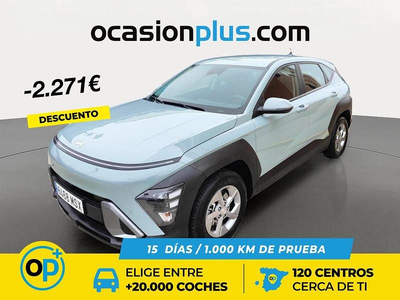 Verde Usado 2024 Hyundai Kona SUV | 24.990 € (Un poco caro) - Imagen 1/4