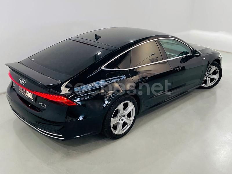 Usado Audi A7 S-Line 286 CV (210 kW) 2019 Negro Berlina