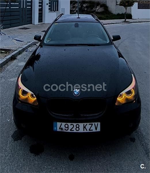 Usado BMW 525 163 CV (119 kW) 2005 Negro Familiar