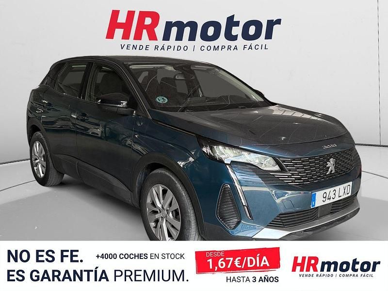 Usado Peugeot 3008 Active 131 CV (96 kW) 2022 Azul SUV