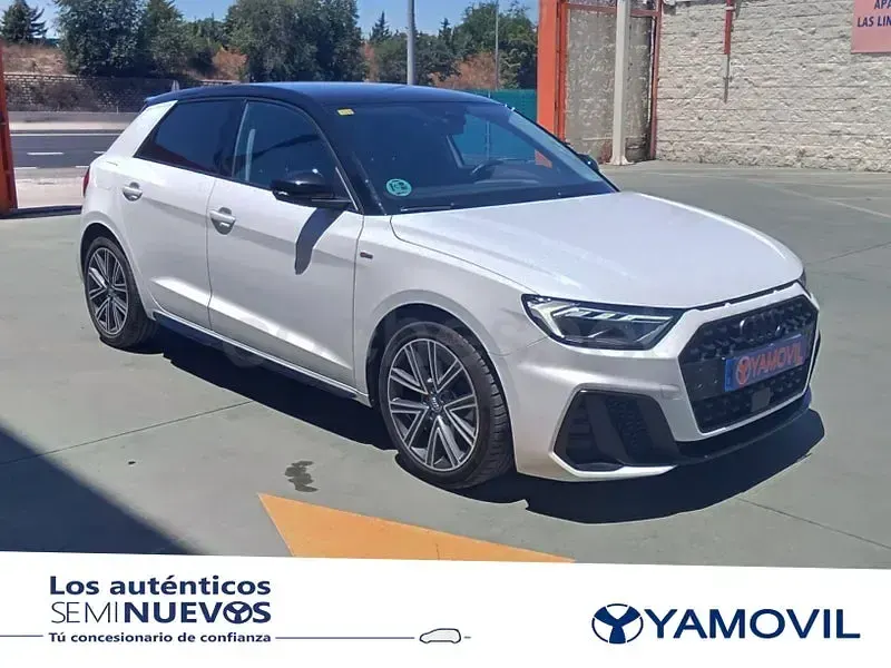 Usado Audi A1 Sportback S-Line 116 CV (85 kW) 2018 Blanco Utilitario