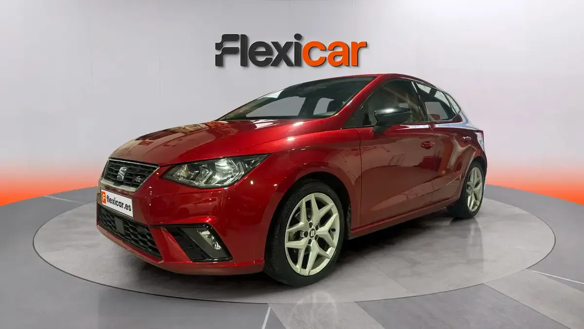 Usado Seat Ibiza FR 115 CV (84 kW) 2018 Rojo Utilitario