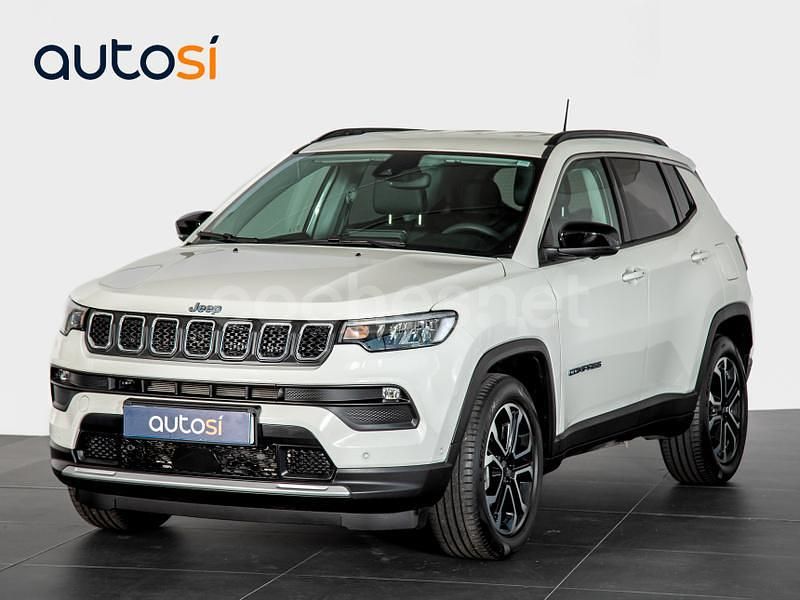 Blanco Usado 2022 Jeep Compass Limited SUV | 30.900 € - Imagen 1/4
