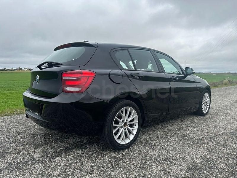 Usado BMW 114 Sport Line 102 CV (75 kW) 2012 Negro Utilitario