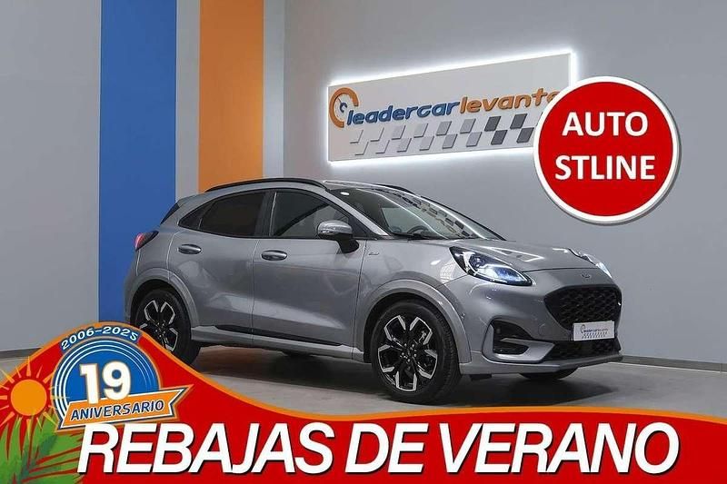 Gris Usado 2023 Ford Puma ST-Line SUV | 17.900 € (Precio justo) - Imagen 1/4