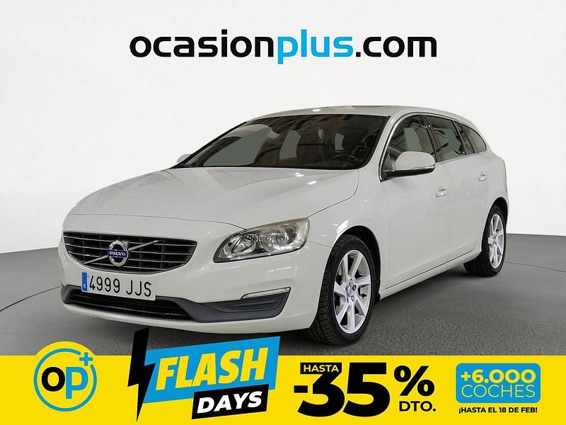 Usado Volvo V60 Momentum 181 CV (133 kW) 2015 Blanco Familiar