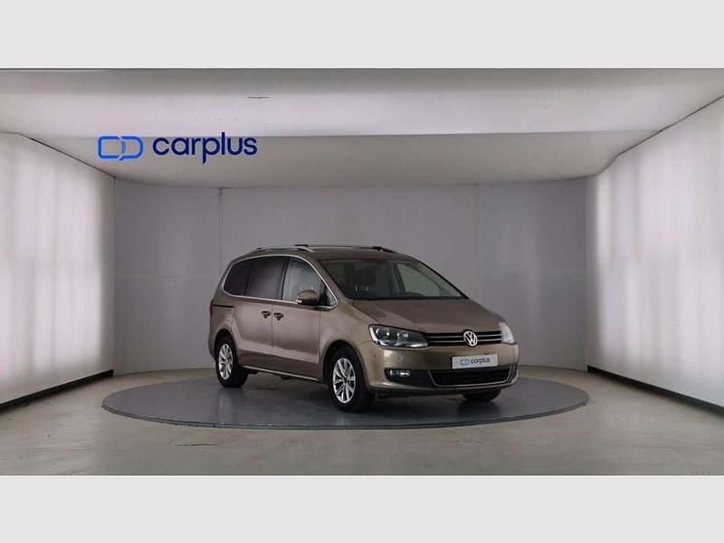 Usado VW Sharan Sportline 150 CV (110 kW) 2017 Gris Monovolumen