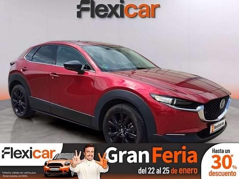 Rojo Usado 2023 Mazda CX-30 Exclusive-Line SUV | 21.690 € (Precio justo) - Imagen 1/4