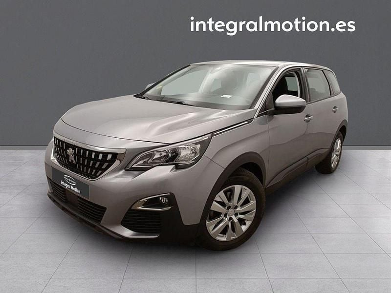 Usado Peugeot 5008 Active 131 CV (96 kW) 2020 Gris Monovolumen