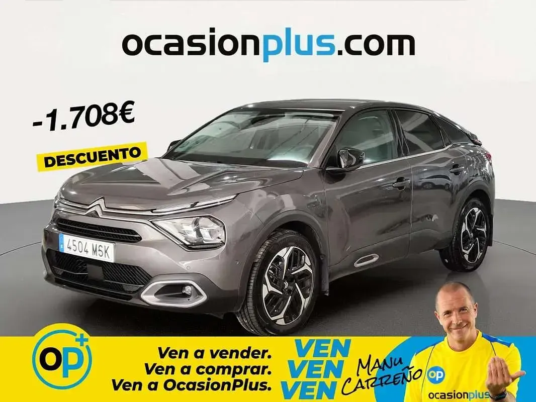 Usado Citroën C4 136 CV (100 kW) 2024 Gris SUV