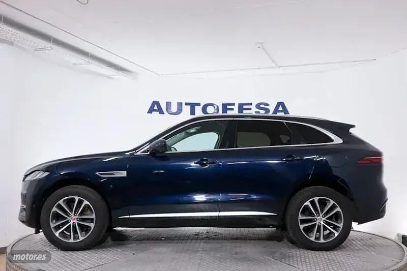 Usado Jaguar F-Pace 400 CV (294 kW) 2021 Azul SUV