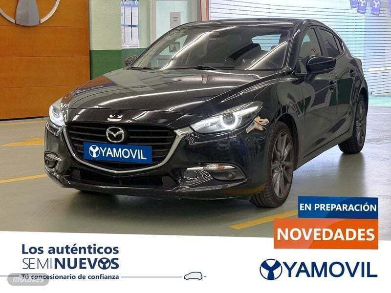 Negro Usado 2018 Mazda 3 Edition Berlina | 17.350 € (Precio justo) - Imagen 1/4
