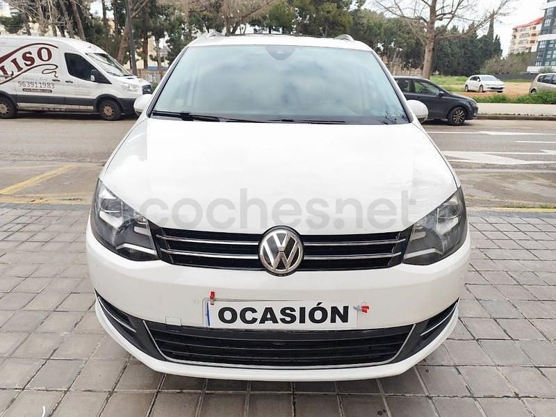 Usado VW Sharan Sportline 184 CV (135 kW) 2018 Blanco Monovolumen