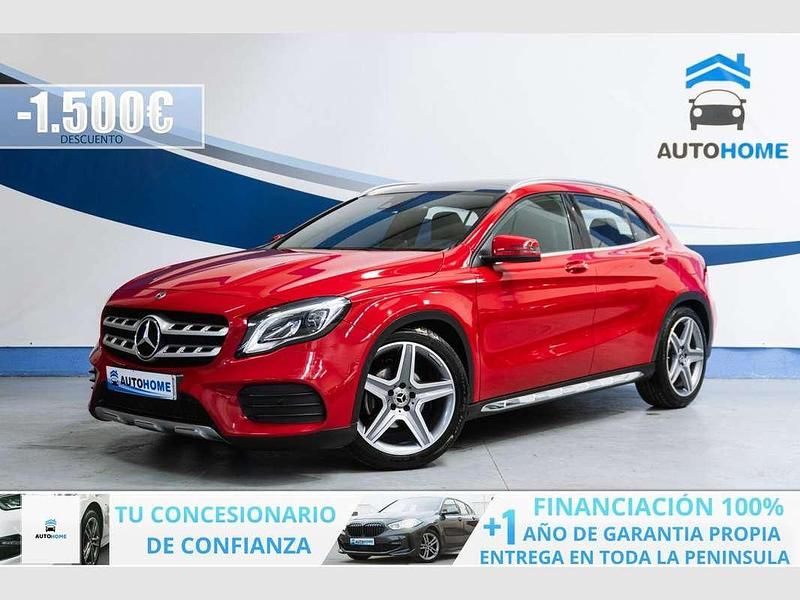 Rojo Usado 2019 Mercedes GLA200 SUV | 21.450 € (Buen precio) - Imagen 1/4
