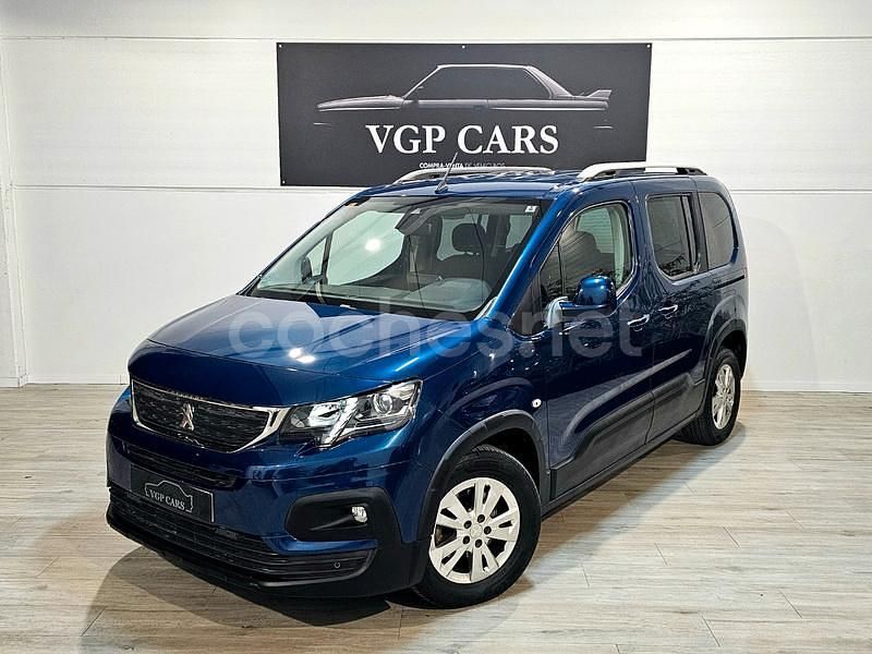 Usado Peugeot Rifter Allure 130 CV (95 kW) 2019 Azul Monovolumen