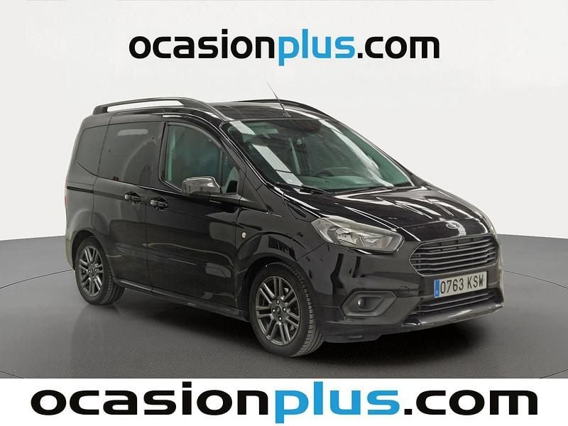 Begagnad Ford Tourneo Courier Sport 102 HK (75 kW) 2019 Svart Minibuss