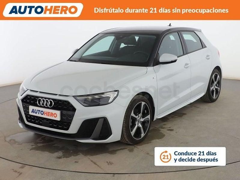 Usado Audi A1 Sportback S-Line 116 CV (85 kW) 2019 Blanco Utilitario