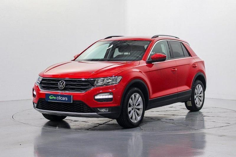Rojo Usado 2021 VW T-Roc Advance SUV | 18.990 € (Buen precio) - Imagen 1/4