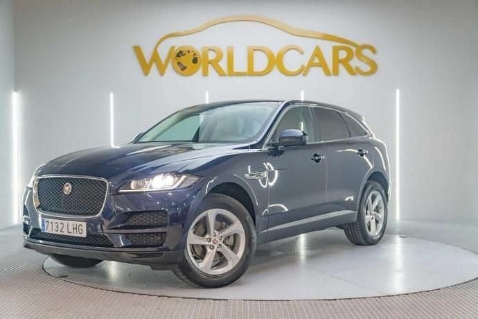 Negro Usado 2020 Jaguar F-Pace Prestige SUV | 27.895 € (Precio justo) - Imagen 1/4