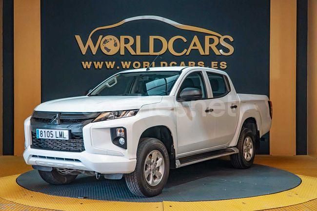 Usado Mitsubishi L200 150 CV (110 kW) 2021 Blanco Recogida