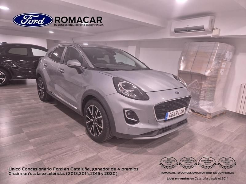 Plateado Usado 2022 Ford Puma Gen-E Titanium SUV | 19.995 € (Precio justo) - Imagen 1/4