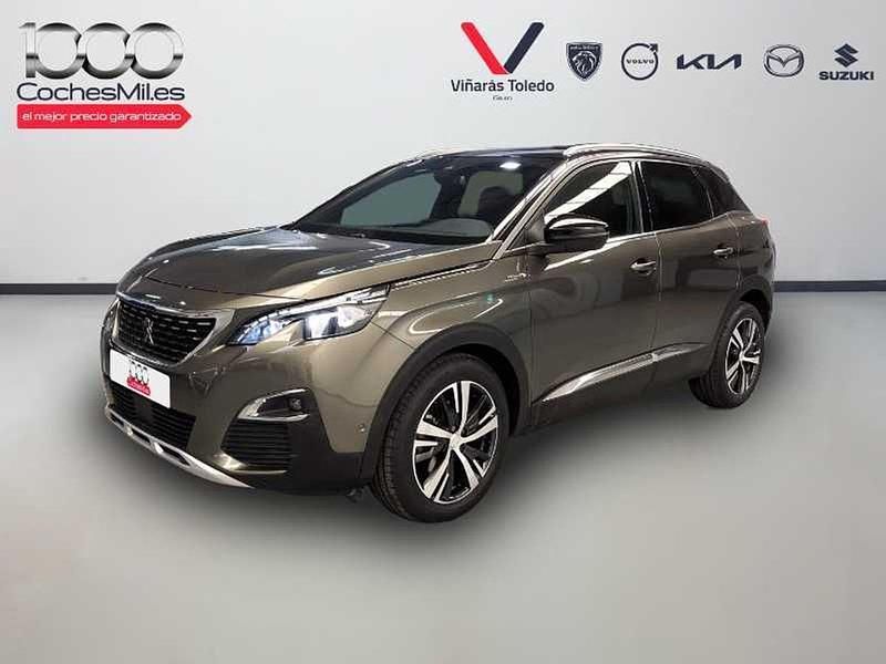 Usado Peugeot 3008 GT-line 130 CV (95 kW) 2019 Gris SUV