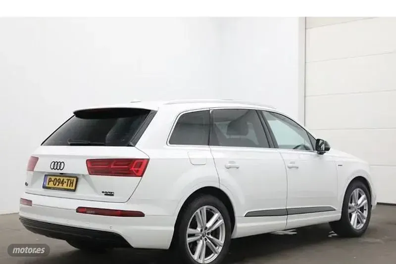 Usado Audi Q7 S-Line 321 CV (236 kW) 2018 Blanco SUV