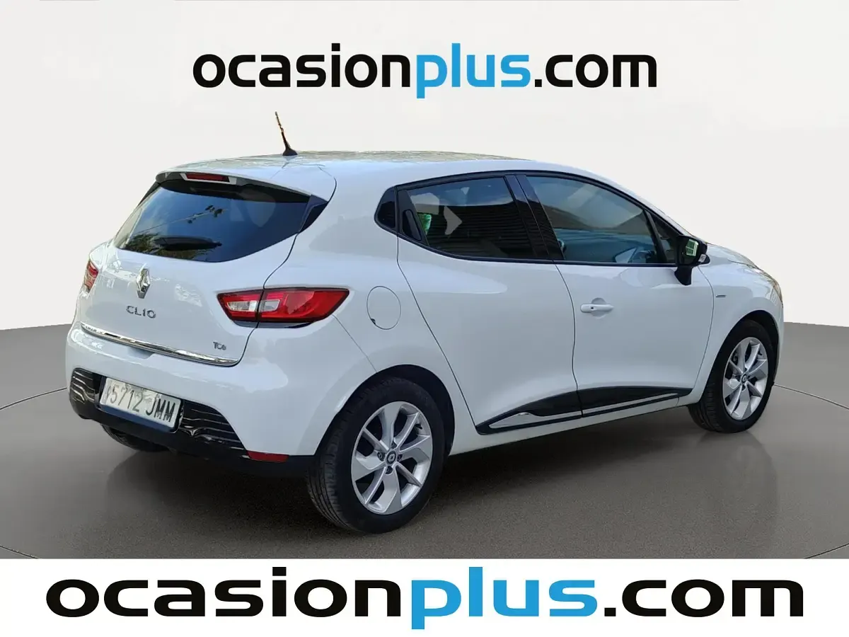 Usado Renault Clio LIMITED 90 CV (66 kW) 2016 Blanco Utilitario