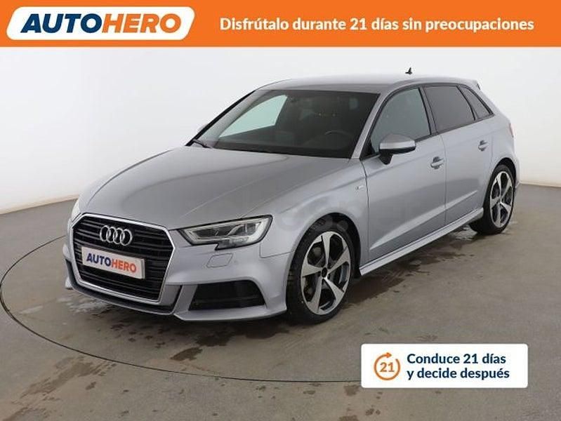 Usado Audi A3 S-Line 116 CV (85 kW) 2019 Gris Berlina